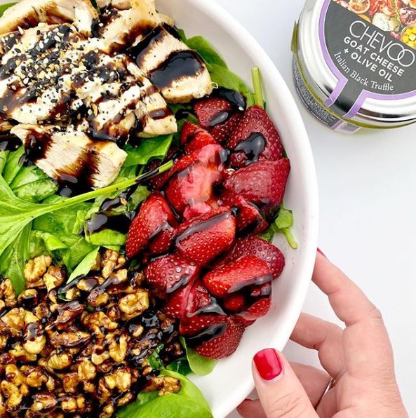 Strawberry Salad with Goat Cheese Recipe